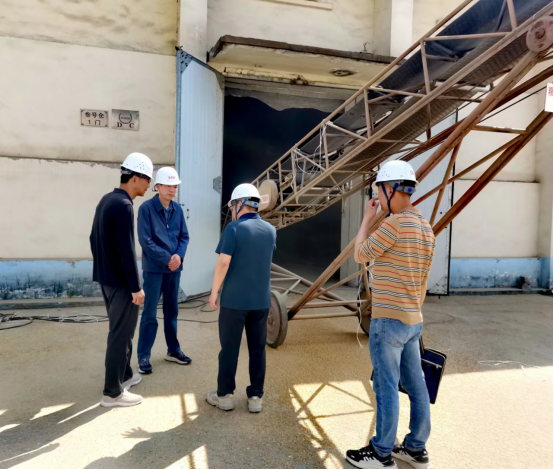 集团公司开展粮食出库作业安全专项检查