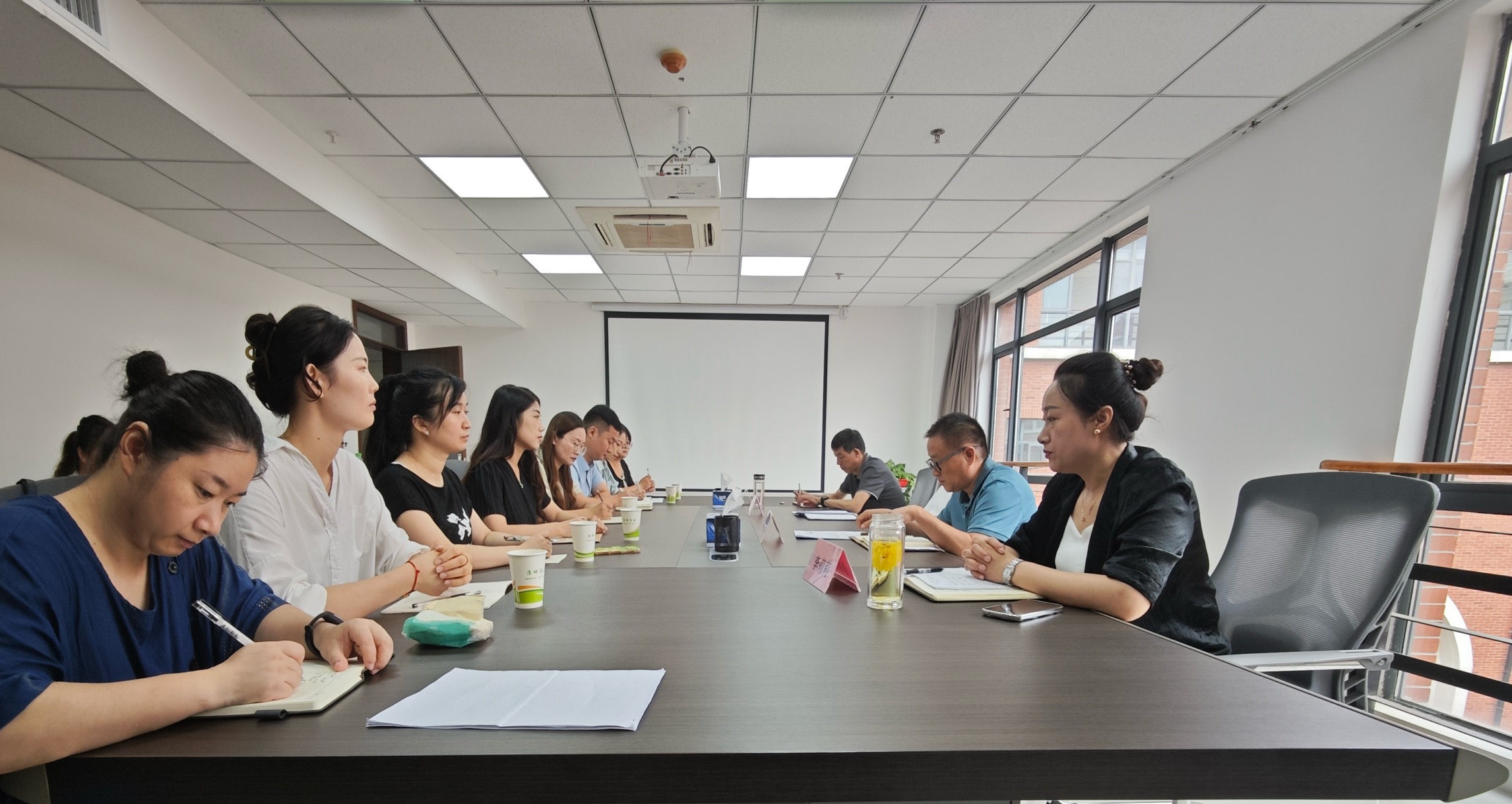 淮粮集团举行新人入职座谈会