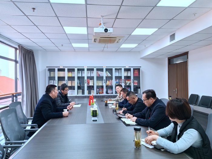 淮粮实业公司与蚌埠客商举行商务洽谈